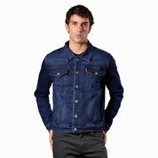 Chamarra De Mezclilla Heritage Blue para Hombre