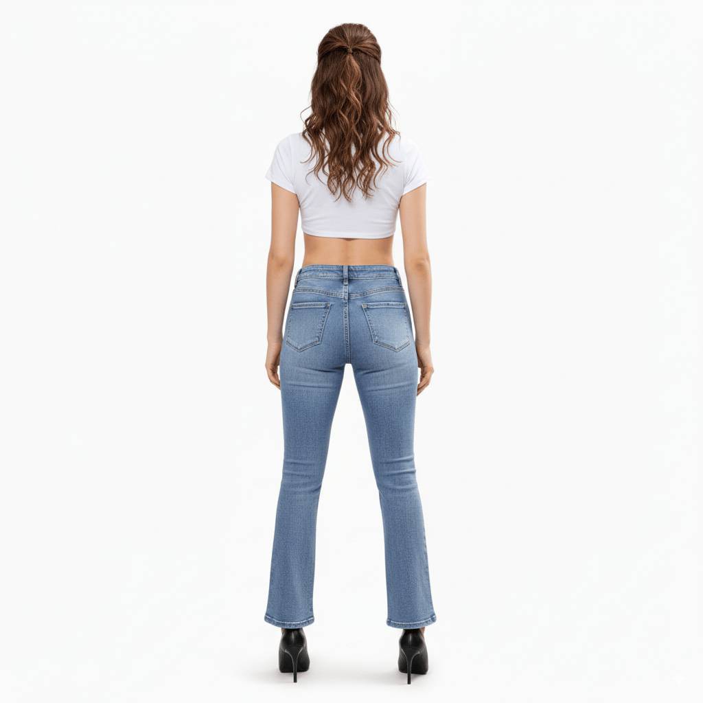 Highline Jeans Acampanados para Mujer
