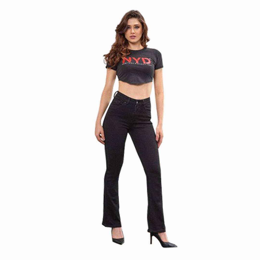 Jeans Midnight Flare para Mujer - Mayoreo