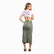 Forest Echo A-Line Skirt