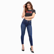 Jeans Midnight Chain Skinny - Mayoreo