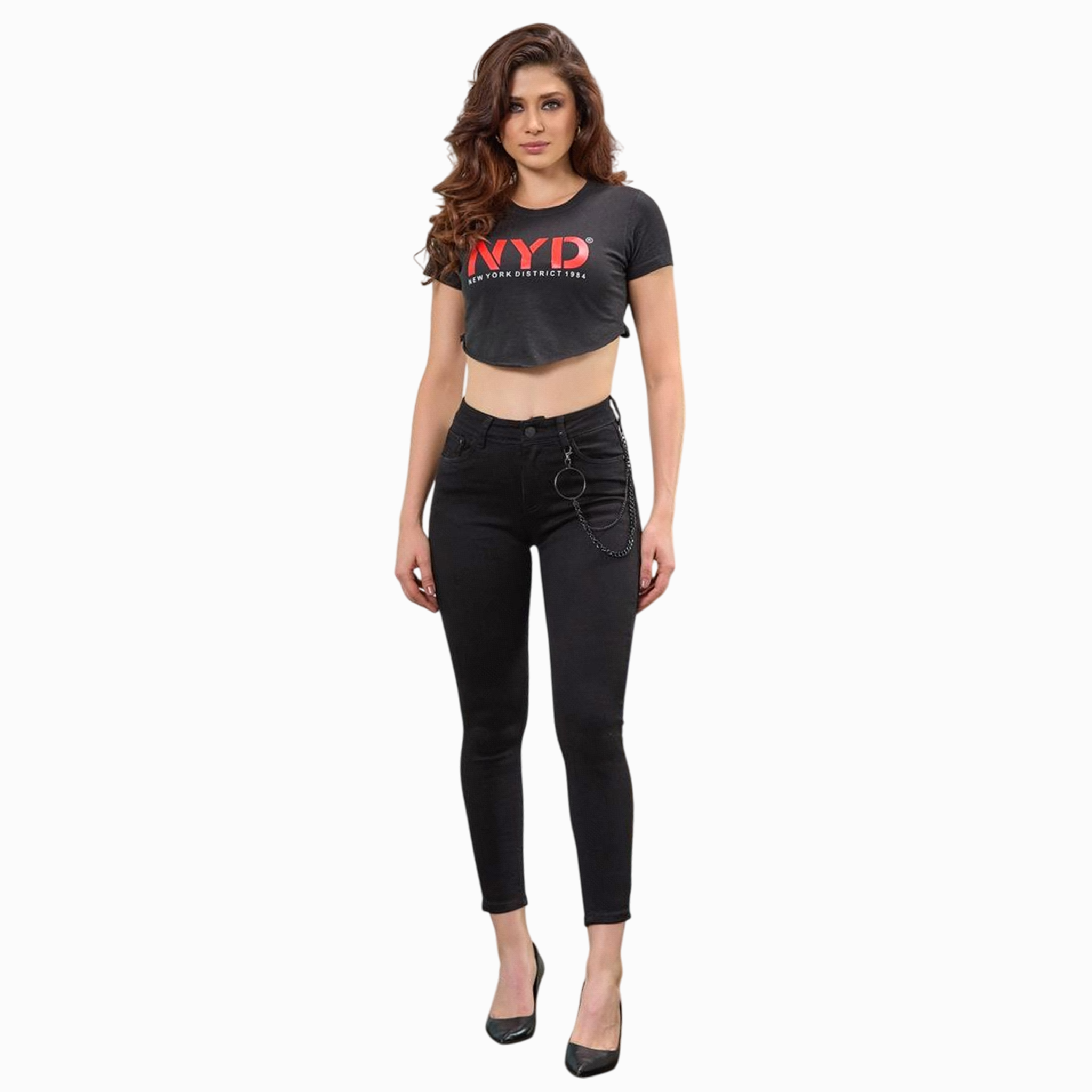Noir Link Skinny