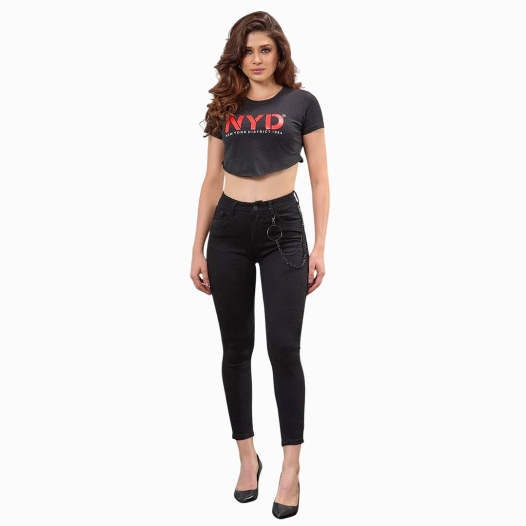Noir Link Skinny Jeans