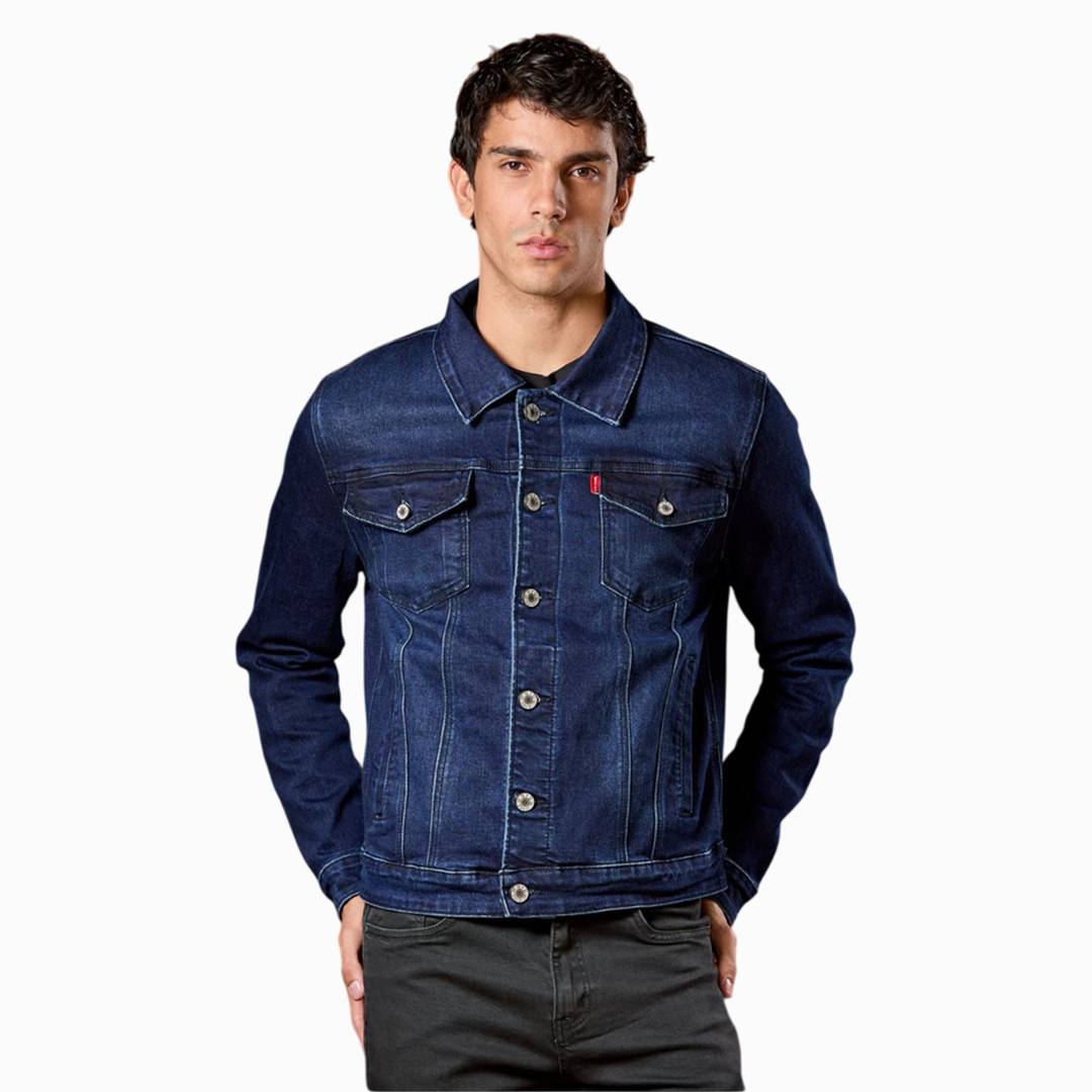 Chamarra De Mezclilla Heritage Blue para Hombre