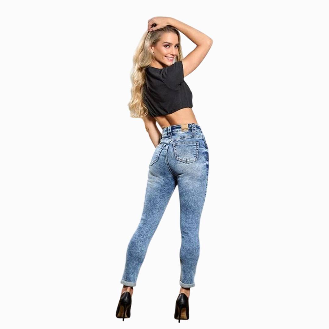 Power Stretch Bluecore Skinny Jeans para Mujer