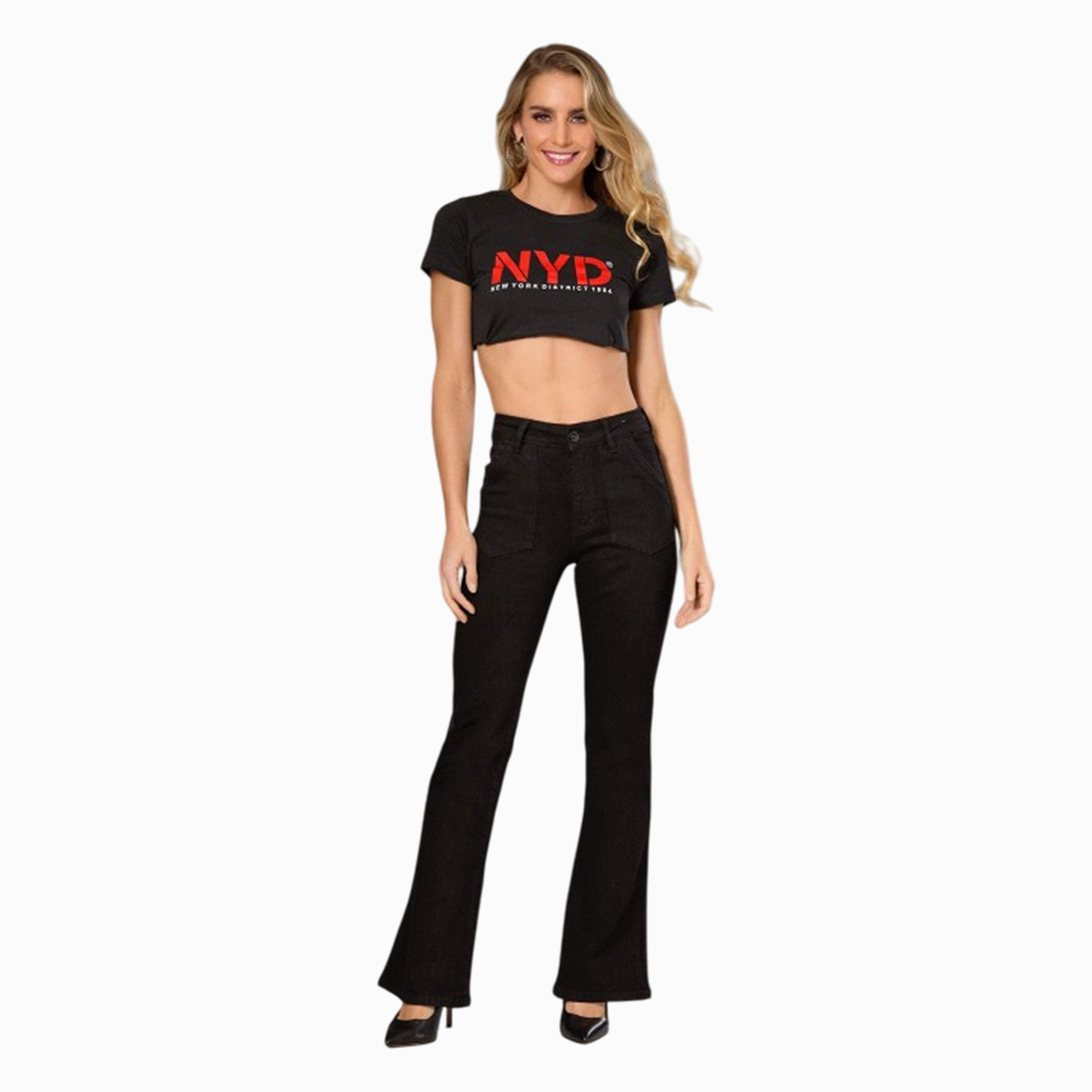 Jeans Shadow Stream Flare - Mayoreo