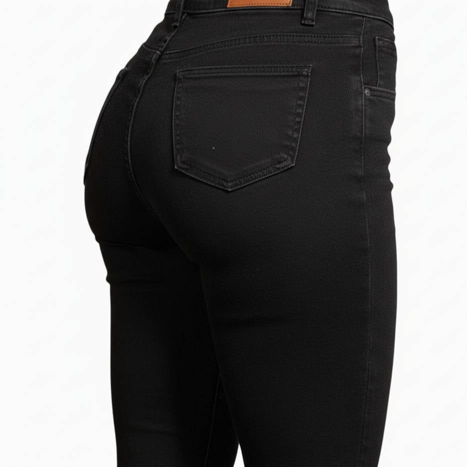 Noir Western Bootcut Jeans