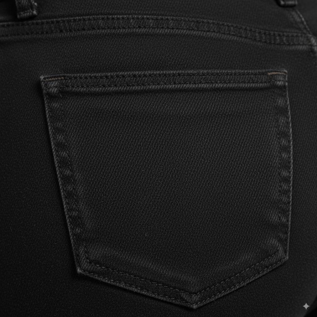 Noir Western Bootcut Jeans