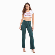 Jeans The Green Wide-Leg- Mayoreo