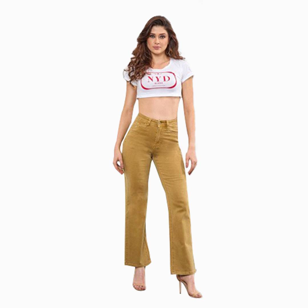 Desert Bloom Wide-Leg Jeans