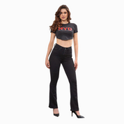Jeans Midnight Flare - Mayoreo