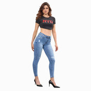 Jeans Soft Sculpt Skinny para Mujer - Mayoreo