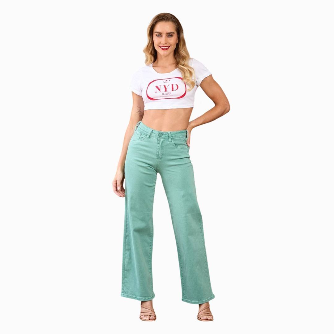 Jeans Forest Flow Marine Pants para Mujer - Mayoreo