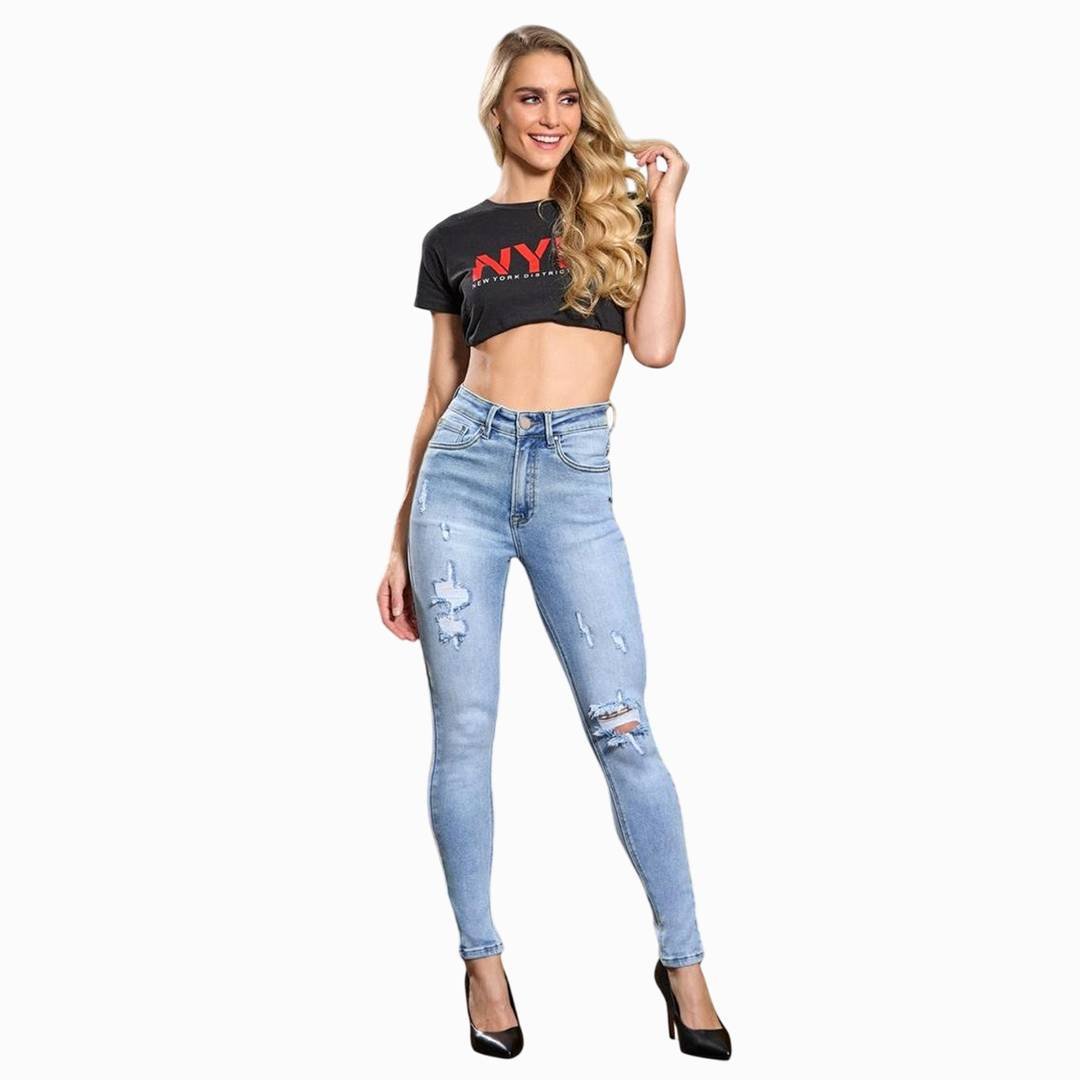 Jeans Power Stretch Lightflex para Mujer - Mayoreo