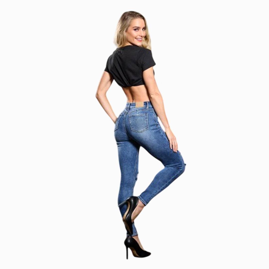 Jeans Urban Edge Skinny para Mujer - Mayoreo