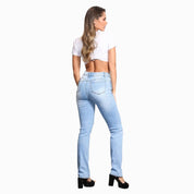 Jeans Street Edge Straight para Mujer - Mayoreo